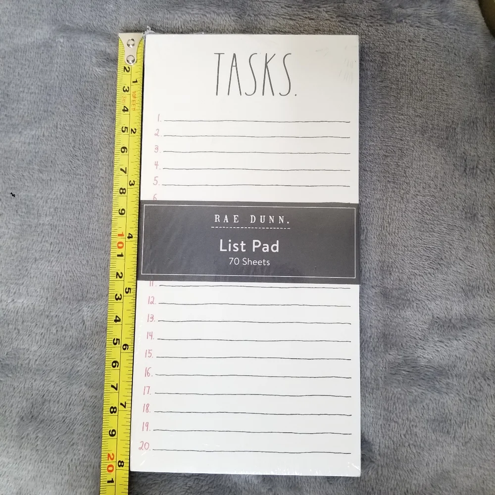 Rae Dunn | Thank You Card Set & Task List Pad NWT